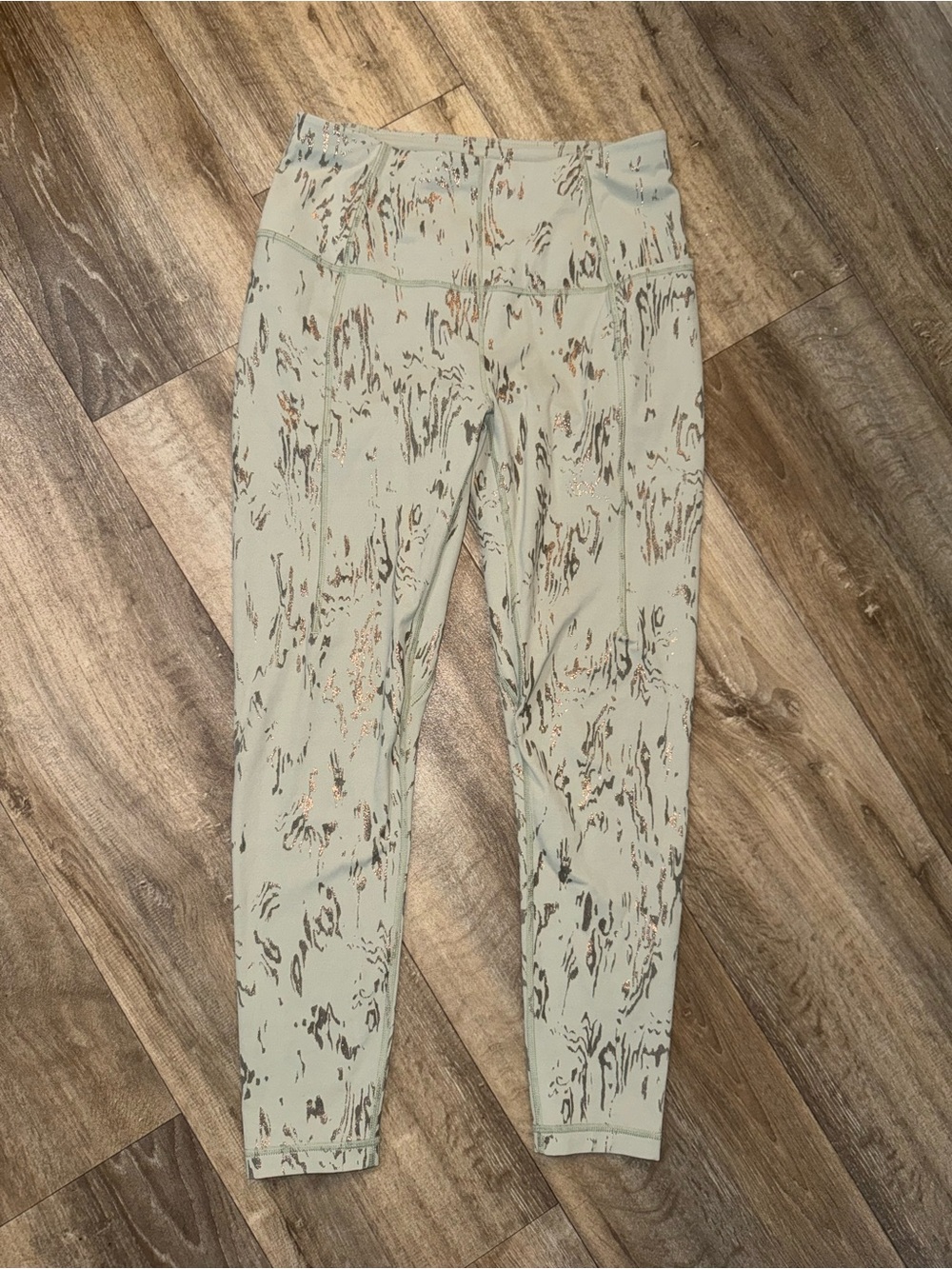 Sweaty Betty x Halle Berry ReSpin Super Soft 7/8 Leggings Green US 4-6
